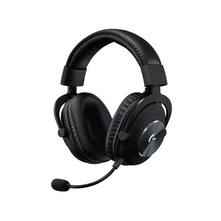 UPC: 0097855151001 | Logitech G PRO Gaming Headset 2nd Generation Comfortable and Durable with PRO-G 50 mm Audio Drivers  Steel and Memory Foam  for PC PS5 PS4 – Black