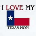 thumbnail image 2 of CafePress - I Love My Texas Mom Infant Bodysuit - Baby Light Bodysuit, Size Newborn - 24 Months, 2 of 4