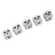 thumbnail image 3 of Juego de accesorios de juego de adorno de resina de 6 caras con calavera y dados de esqueleto, Kit para fiesta en casa, 5 uds., 3 of 14