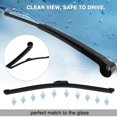 thumbnail image 1 of Loewten Windshield Wiper, Windshield Wiper Arm, Premium Plastic For Variant B6 And B7 2005 -2014, 1 of 8
