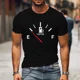 thumbnail image 1 of Camisetas para hombre con estampado de indicador de combustible de café, camisetas de verano para hombre, ropa de gran tamaño para hombre, camisetas gráficas de alta calidad., 1 of 6