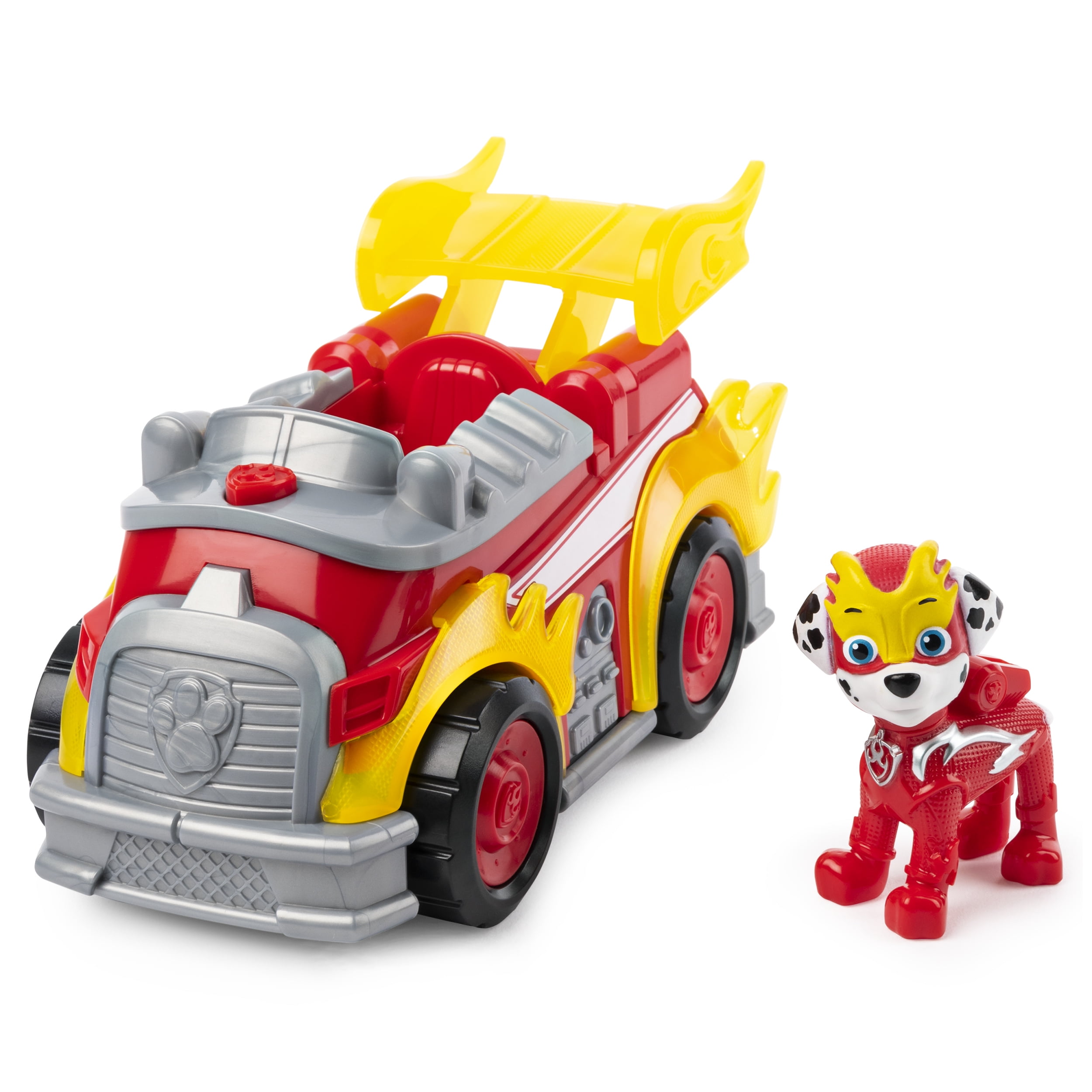 PAW Patrol Mighty Pups - Marshall's Flip & Fly, Transforming Vehicle with Launchers, Walmart Exclusive, for Ages 3 and up - Walmart.com