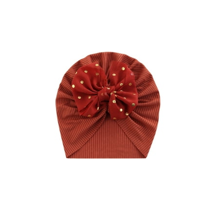 

Binpure Baby Hat Toddler Sequins Bowknot Cap Turban Hat Beanie Headwear