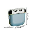 thumbnail image 3 of USB Rechargeable Men's Portable Travel Shaver With 6 Blade System And IPX7 Washable Design For Wet Or Dry Use, 3 of 3