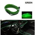 thumbnail image 3 of Important Notes Dashboard Decoration Car Interior Lights Car Atmosphere Lighting Multiple Color Options Safe And Reliable Green 1 Meters Mingyiq, 3 of 9
