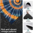 thumbnail image 3 of Orange Blue Tie Dye Mandala Pattern Kitchen Rugs Sets Of 3,Kitchen Runner Rugs Non Skid Washable,Decorative Kitchen Floor Mats for Kitchen,Sink,Laundry,17"x30"+ 17"x47" + 17"x59", 3 of 6