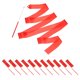 thumbnail image 1 of Cintas de baile Uxcell, streamers de gimnasia con varita antideslizante, bandera de baile roja, 1 of 7