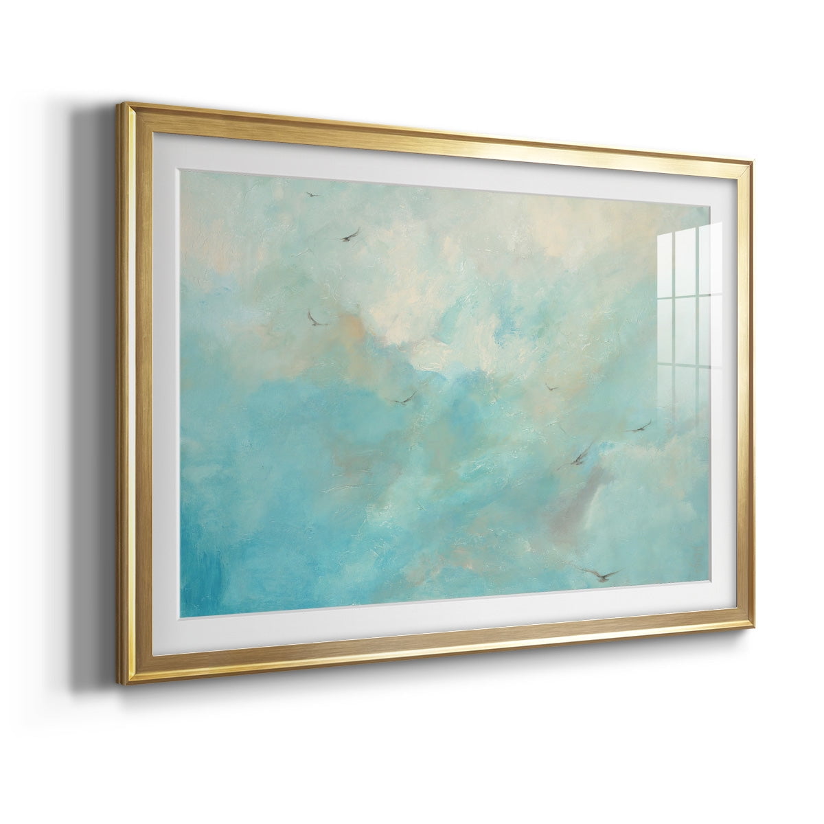 Flying Home Premium Framed Print - Ready to Hang