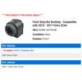 thumbnail image 2 of Front Sway Bar Bushing - Compatible with 2010 - 2017 Volvo XC60 2011 2012 2013 2014 2015 2016, 2 of 2