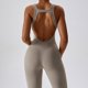 thumbnail image 3 of Gibobby Conjunto de pantalones de yoga Deportes de invierno Vestido de yoga sin Danza Body con cremallera elástica abdominal(Gris,XL), 3 of 5