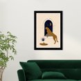 thumbnail image 2 of Wynwood Studio Prints Moonlight By The Window Animals Felines Wall Art Canvas Print White Cream White 13x19, 2 of 3
