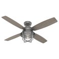 thumbnail image 1 of Hunter Fan Company Port Royale 52" Home Ceiling Fan with Light, Silver, 1 of 7