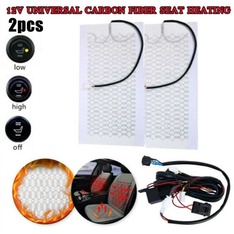 Fit Benz Universal Switch Carbon Fiber Seat Heaters, Heated Seats, Seat  Warmer, Cover - China Heated Seats, Car Seat Heater