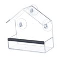 thumbnail image 4 of Comedero para pájaros de ventana, comedero acrílico para pájaros, regalo para observar aves, decoración de jardín, resistente, fácil de limpiar, con Con tira de goma, 4 of 8