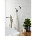 thumbnail image 2 of Amerock Kinsale Transitional Double Prong Oil-Rubbed Bronze Wall Hook, 2 of 9