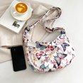 thumbnail image 3 of Bolsa Bandolera Bolsa de viaje para mujer, con estampado de mariposas, bolsas para axilas de media luna, bolsas de mensajero informales Ndcxsfigh Para Estrenar, 3 of 4