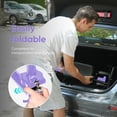thumbnail image 3 of COSYWILL Steerable Knee Scooter,Economy Knee Walker,All Terrain Foldable Medical Scooter for Foot Injuries Crutches Alternative,Purple, 3 of 7