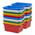 thumbnail image 1 of ECR4Kids Bacs de Rangement Polyvalents à l'Avant, Compatibles avec les Compartiments, 20 Pcs - Assortis, 1 of 5