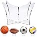 thumbnail image 2 of Acrylic Basketball Display Stand - Clear Football and Soccer Ball Holder for Display Case - Non-slip Design, 2 of 4