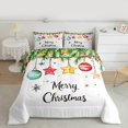 thumbnail image 2 of Castle Fairy 3-Piece Full Size Comforter Set - Christmas Lights Holiday Print, 2 of 8