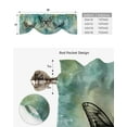 thumbnail image 5 of Butterfly Dots Gradient Window Curtain Living Room Kitchen Cabinet Tie-up Valance Curtain Rod Pocket Valance, 5 of 6