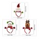 thumbnail image 3 of Naiovety Navidad 3D muñeca diadema muñeco de nieve banda para el cabello sombrero de invierno accesorios de estilo de Navidad aro fiesta Papá Noel, 3 of 6
