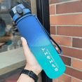 thumbnail image 1 of Large Capacity Sports Water Bottle 500ML/1000ML Leak Proof Reusable Plastic Cup For Outdoor Travel Gym, 1 of 7