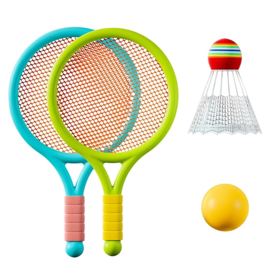 Sinyiin Pair Of Junior Tennis Racquets Lightweight Frame Family Activity Gear