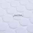 thumbnail image 3 of 500 piezas de cintas de gancho autoadhesivas de 20 mm de diámetro, cintas de puntos redondos autoadhesivos con fijación de pegamento adhesivo (blanco) TUNC Sencillez, 3 of 5