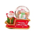 thumbnail image 2 of Decoración de trineo de Papá Noel, decoración navideña, globo artesanal, adorno navideño, decoración de mesa para sala de estar, dormitorio,, 2 of 8