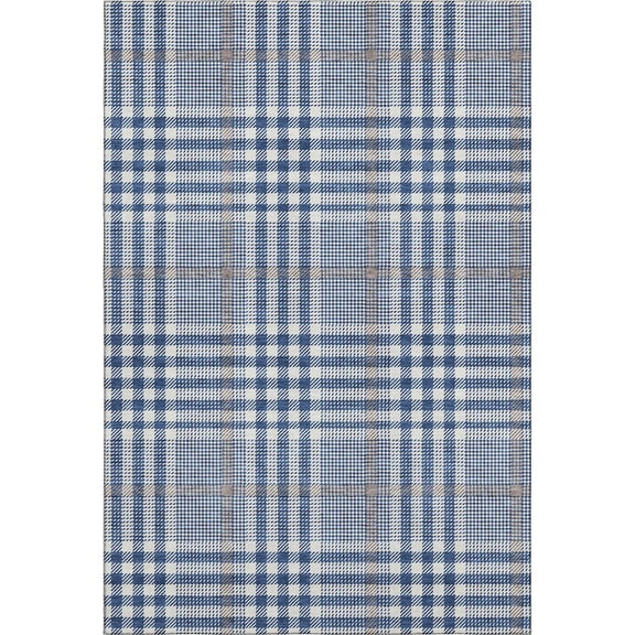 Dalyn Rugs Premium Machine Washable Mayfield AMF1054 Navy 2'6" x 3'10" Rug