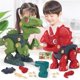 thumbnail image 5 of Juguetes de dinosaurios 6 piezas de juguetes de dinosaurios ensamblados, juguetes de construcción, bricolaje con caja de almacenamiento para niños Magideal Juguetes de dinosaurios, 5 of 6