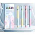 thumbnail image 2 of HUGFEGWE 4pcs Cute Retractable Erasable Gel Pens Fine Point 0.5mm Blue Inks Make Mistakes Disappear for Writing Planner and Crossword Puzzles (Multicolor, Blue) UA824-25338, 2 of 4
