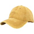 thumbnail image 1 of LinYooLi Casquette de Baseball Rétro Unie pour Femmes Hommes Sensation Denim Tendance Chapeau Crâne Réglable Toutes Saisons Décontracté, 1 of 5