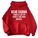 thumbnail image 1 of Gibobby Mujeres sudadera con capucha suéter Sudadera con capucha de manga larga con estampado de lindo de color sólido para mujer （Rojo， L), 1 of 3
