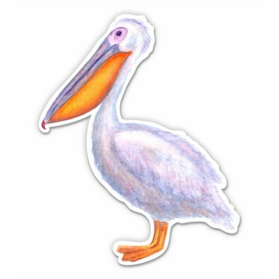 Pelican - 3" Vinyl Sticker - For Car Laptop Water Bottle Phone - Waterproof Decal