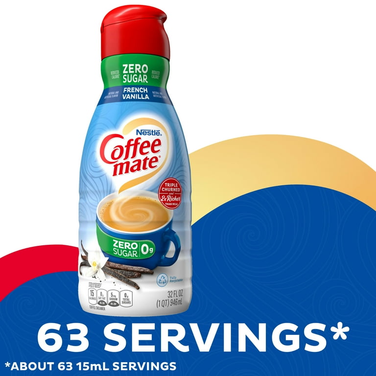 French Vanilla Flavored Coffee Creamer 32 oz.