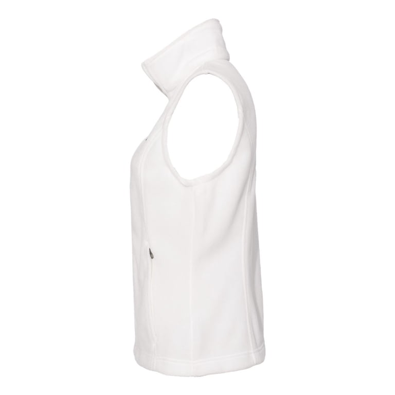 Columbia Women's Benton Springs Fleece Vest - Sea Salt Color, Perfect For Layering In Cold Weather