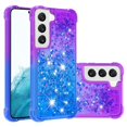 thumbnail image 1 of Funda para Samsung Galaxy S22 5G Transparente con Brillos Carcasa Protectora Antigolpes con Glitter Brillante, 1 of 5