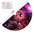 thumbnail image 2 of Lsque The Binding of Isaac Print Christmas Tree Skirt, Tree Skirt with Ties or Velcro, Perfect for Holiday Decorations, Halloween, and New Year-30", 2 of 7