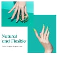 thumbnail image 4 of Gel Nail Kit Soft Gel Nail Tips, 500Pcs Medium Almond Pre-shaped Clear Full Cover False Nails for Gel Art Polish, Soak Off Easy Nail Extensions Acrylic Nails False Press on Nail Tips, 4 of 14