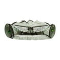 thumbnail image 2 of Cama túnel para gatos, centro de juegos plegable, área de entrenamiento para gatitos con tapete extraíble, juguete interactivo para conejos y gatos de Verde, 2 of 8