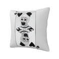 thumbnail image 3 of Terrifier Square Pillow Case Pillow Holder Soft Decorative Pillow Sham Cushion Cases Pillowcase 16"X16", 3 of 7