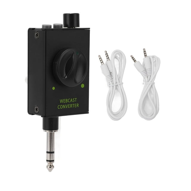 Convertidor de tarjeta de sonido, adaptador de sonido externo multifuncional para mezclador, grabación en vivo, juegos de computadora