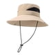 thumbnail image 3 of Sombrero de pescador de secado rápido para hombres y mujeres, sombrero para el sol, gorras de camping de verano, transpirable, para el sol Caqui, 3 of 9