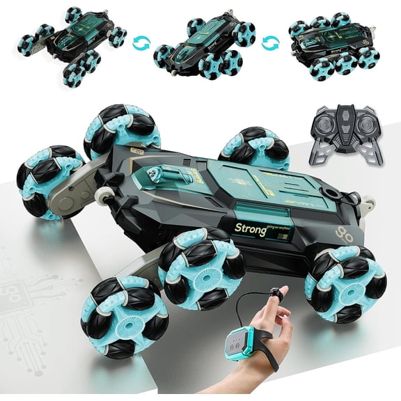 Gesture Sensing Stunt Rc Cars, 2.4Ghz Rechargeable Racing Drift Hand Remote Control Clamber Car, Toy for Xmas Birthday Gifts Ideas