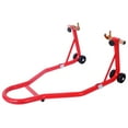 thumbnail image 3 of Ambifirner Heavy-Duty Motorcycle Lift Stand 1000LB Capacity - Adjustable Swingarm Stand for Sport Bike Repair, Portable Garage Tool, 3 of 8