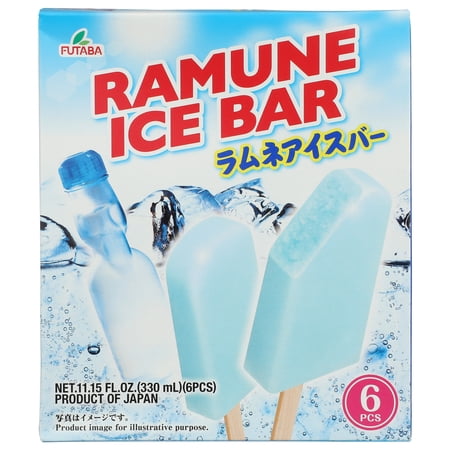 Futaba Ramune Ice Bars, 11.15 fl oz, 6 Ct