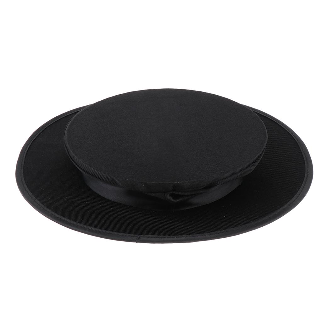 Chapeau Haut-de-forme Pliable Pour Magicien - Accessoire Déguisement, Mascarade, Fête (29.5x29.5x14 Cm)