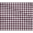 thumbnail image 4 of oneOone Cotton Flex Wine Fabric Check Check Sewing Material Print Fabric By The Meter 40 Inch Wide, 4 of 4